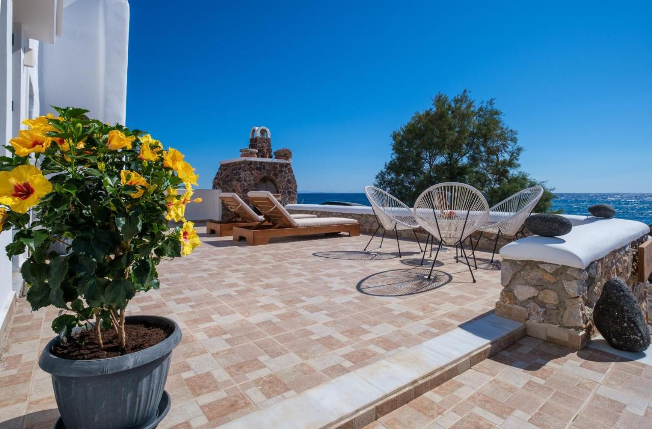 Beach Houses Santorini Kamári Exterior foto