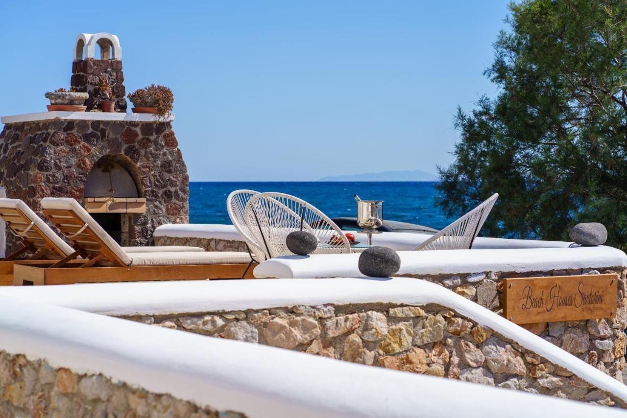 Beach Houses Santorini Kamári Exterior foto